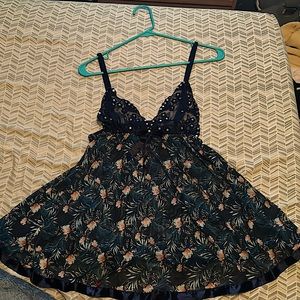 Sheer, Floral Nightgown. Brand new. Never actually worn.